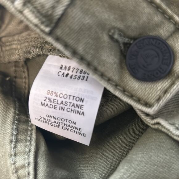Free People x Sandrine Rose - NWT Army Skinny Jeans - Picture 12 of 12